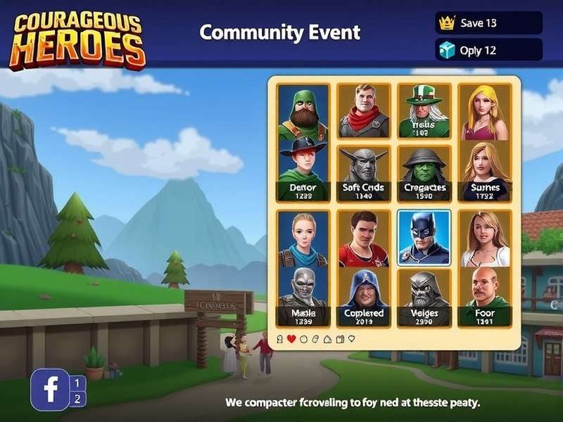 Courageous Heroes Gameplay Screenshot